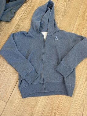 Abercrombie And Fitch Kids Grey Zip Up Jacket Size 9/10